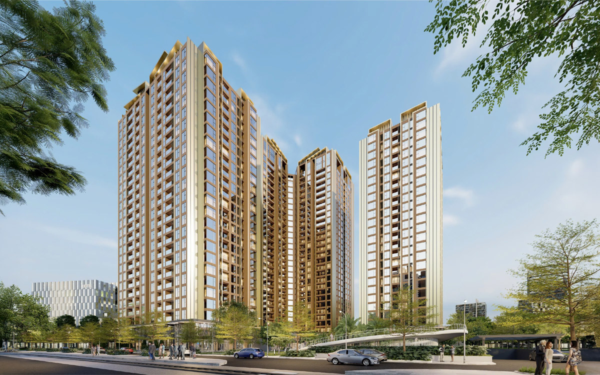 Phối cảnh Greenera Southmark